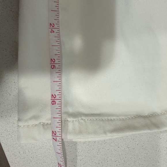 Banana Republic, off white colored ultra soft, cargo pants, size 12. - Picture 5 of 6